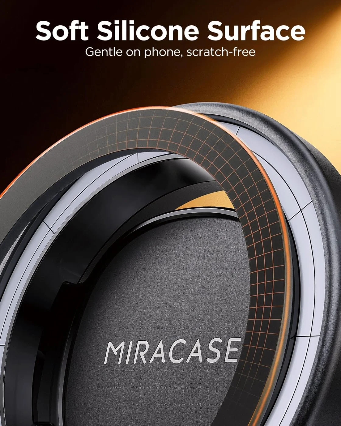 Mount components including the metal ring for Android phones